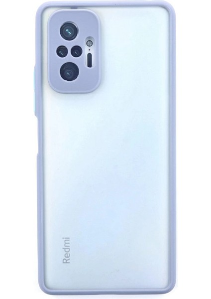 Redmi Note 10 Kılıf Montreal Silikon Kapak - Gri