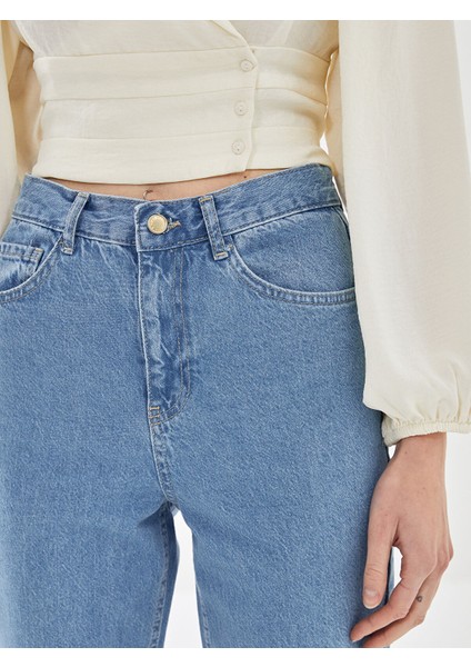 Yeni Sezon Mom Fit Kadın Jean Pantolon modelleri