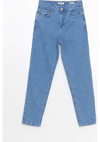 Yeni Sezon Mom Fit Kadın Jean Pantolon indirimleri