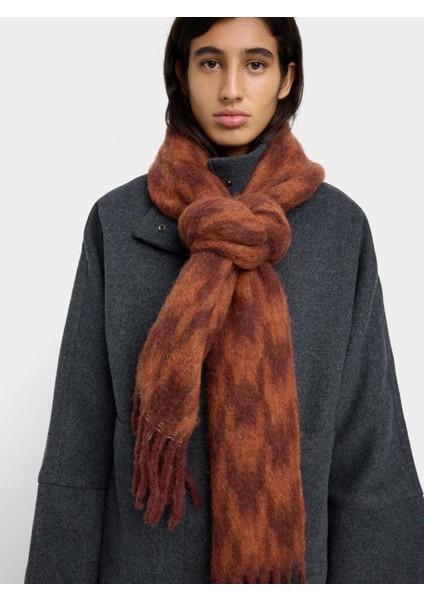 Püsküllü Baskılı Şal fiyatları