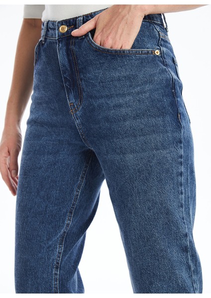 Yeni Sezon Mom Fit Kadın Jean Pantolon modelleri
