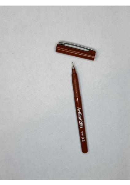 200 Fineliner 0.4mm Keçe Uçlu Kalem ( 3 Adet) modelleri