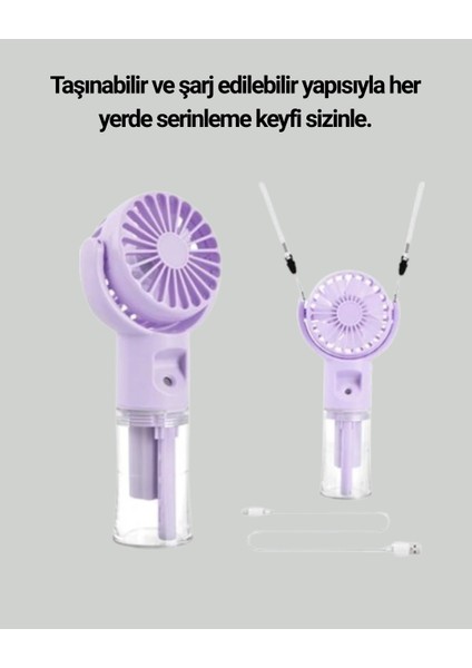 4 Kademeli Serinletici Su Buharlı El Vantilatörü modelleri