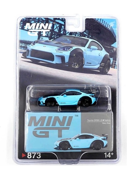 Mini Gt 1/64 Toyota GR86 Lb Nation Baby Blue - Blister Paket fiyatları