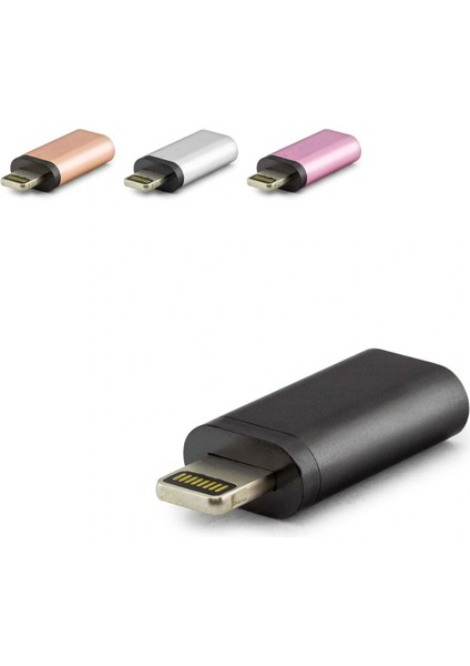 Lıghtnıng To Type-C F Çevirici Çok Renkli HDX5052