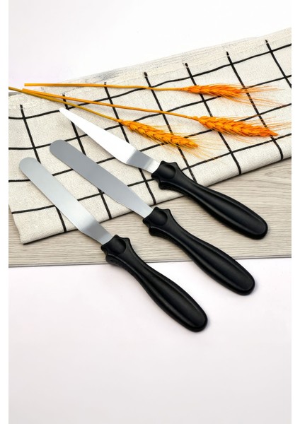 Çelik Silver Pasta Krema Sıva Kek Spatula Seti Sunum MT233 fiyatları