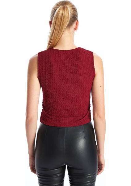 Yeni Sezon V Yaka Dokulu Kadın Yelek fırsatları