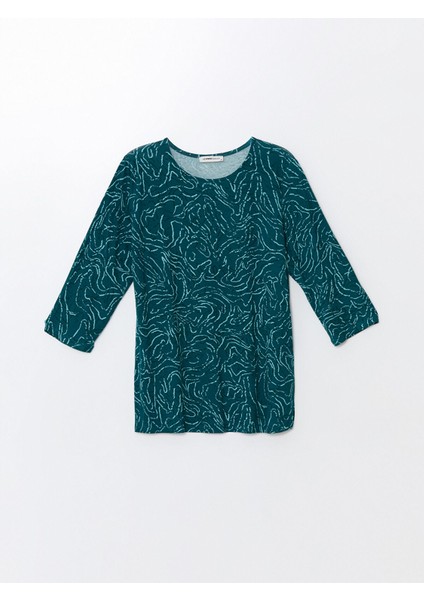 Yeni Sezon Bisiklet Yaka Desenli Kadın Bluz indirimleri