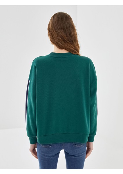 Yeni Sezon Baskılı Oversize Kadın Kalın Sweatshirt fırsatları