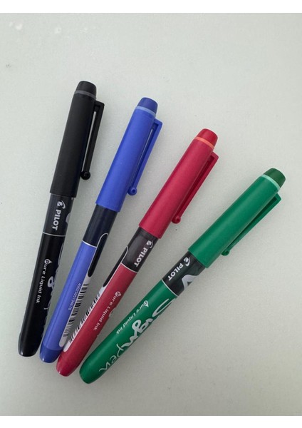Roller Kalem Signo Pen Imza Kalemi Yeşil Kırmızı Siyah Mavi (4 Adet)