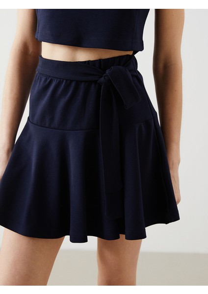 Yeni Sezon Beli Lastikli Kadın Etek modelleri