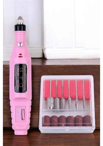 Ieg® Elektrikli Manikür Pedikür Törpü Seti Protez Tırnak Nasır Temizleyici