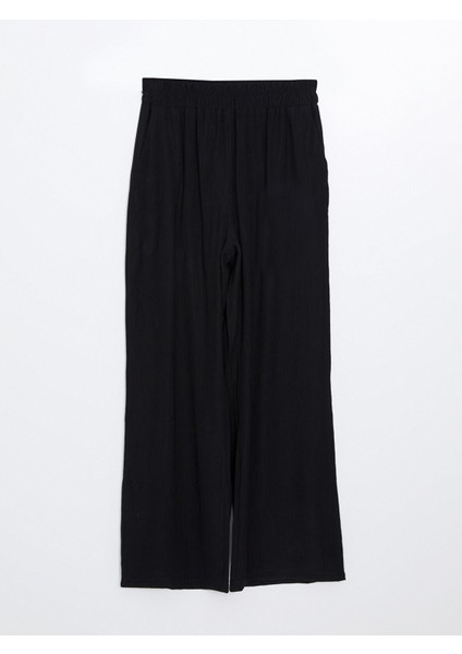 Yeni Sezon Beli Lastikli Dokulu Kadın Pantolon indirimleri