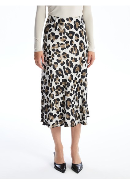 Yeni Sezon Standart Fit Desenli Kadın Etek fiyatları