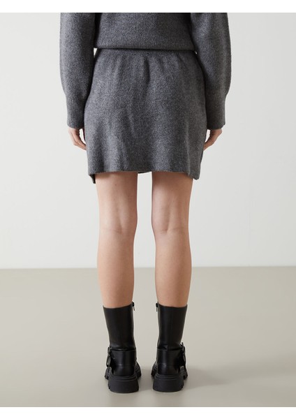 Yeni Sezon Beli Lastikli Kadın Triko Etek fırsatları