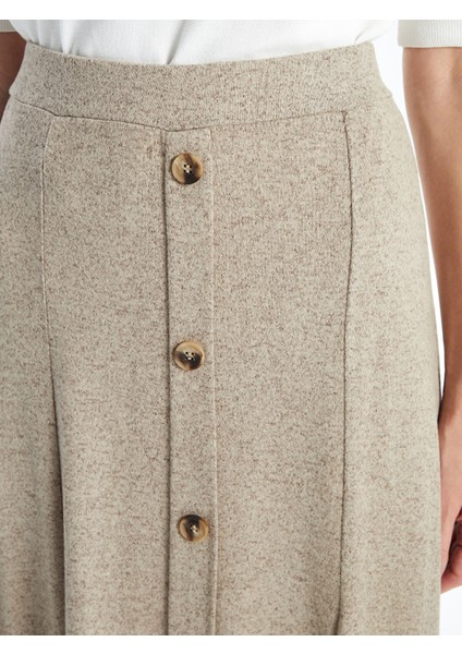 Yeni Sezon Beli Lastikli Kadın Etek modelleri