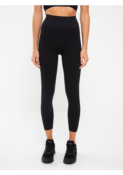 Yeni Sezon Kadın Beli Lastikli Düz Tayt indirimleri