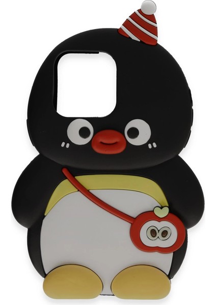 Newface Iphone 15 Kılıf Poky Karakter Silikon Kapak - Desen 12