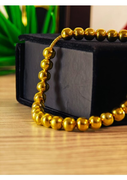 22 Ayar Altın Sarısı Kaplama Tesbih Renk Atmayan Bir Üründür Iç Materyal Çeliktir Özel Imameli modelleri