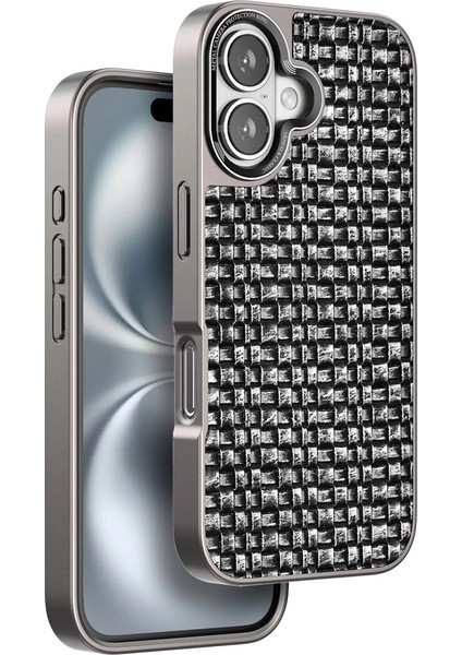 Venco Iphone 16 Brand Kapak - Gümüş