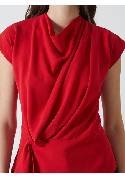 Yeni Sezon Dik Yaka Kadın Bluz modelleri