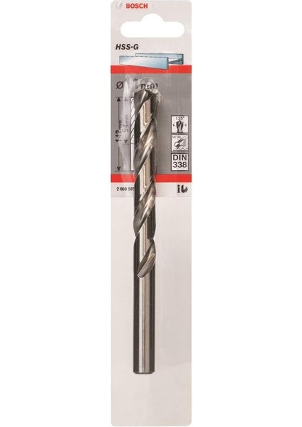 Pro Metal Matkap Hss-G Parlatılmış (Ø 11 Mm)