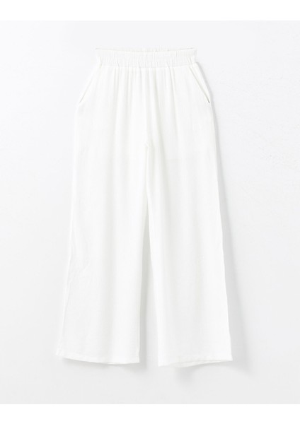 Yeni Sezon Beli Lastikli Dokulu Kadın Pantolon indirimleri