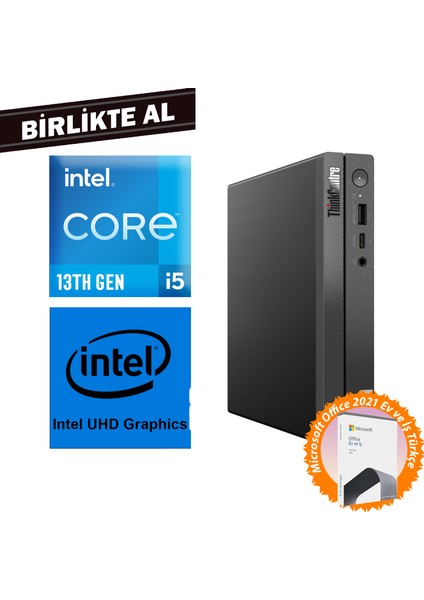 Thinkcentre Neo 50Q G4 I5-13420H 40GB 1tb SSD W11P Mini Pc + Ms Office 12LMS4XCTX 040