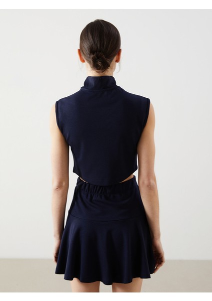 Yeni Sezon Dik Yaka Kadın Crop fırsatları