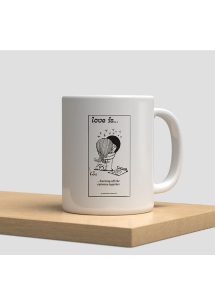 Beyaz Kupa Bardak A127 - Sarah Kay Yeni Yıl Yılbaşı Çam Ağacı Hediye Paketi