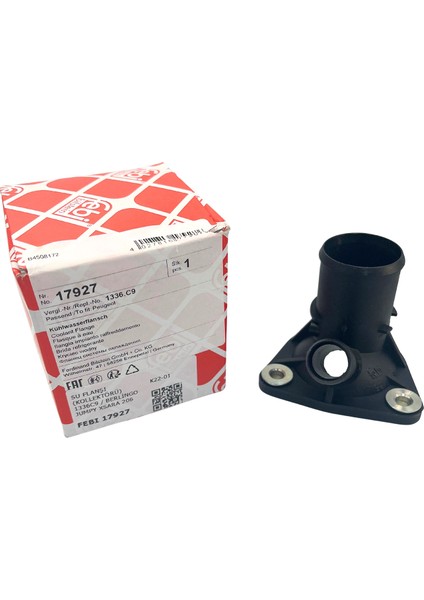 Su Flanşı (Kollektörü) 1336C9 / Berlingo Jumpy Xsara 206 Expert Partner