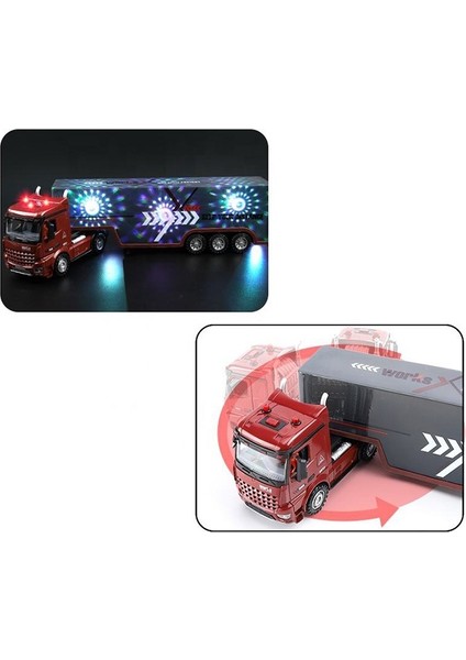 Pilli Işıklı Kumandalı Dorseli Oyuncak Tır indirimleri