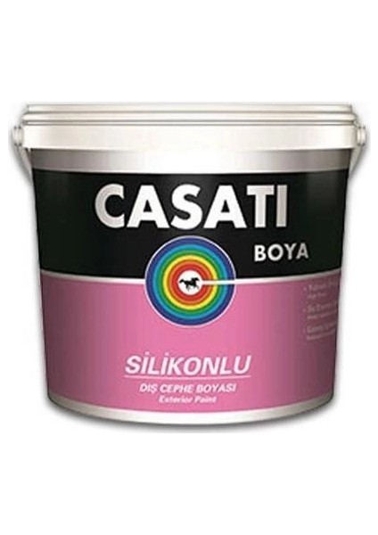 Bfs Casati Silikonlu Dış Cephe Boyası 15 Litre Beyaz