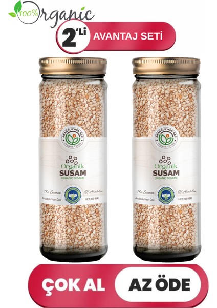 Organik Susam 2'li Avantaj Seti