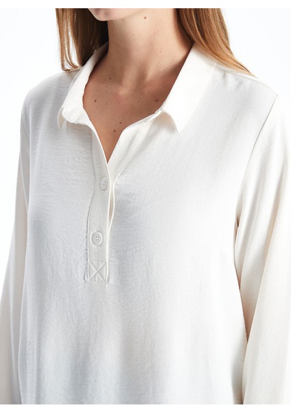 Yeni Sezon Gömlek Yaka Kadın Bluz modelleri