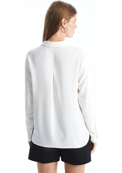 Yeni Sezon Gömlek Yaka Kadın Bluz fırsatları