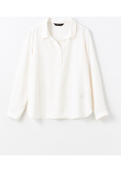 Yeni Sezon Gömlek Yaka Kadın Bluz indirimleri