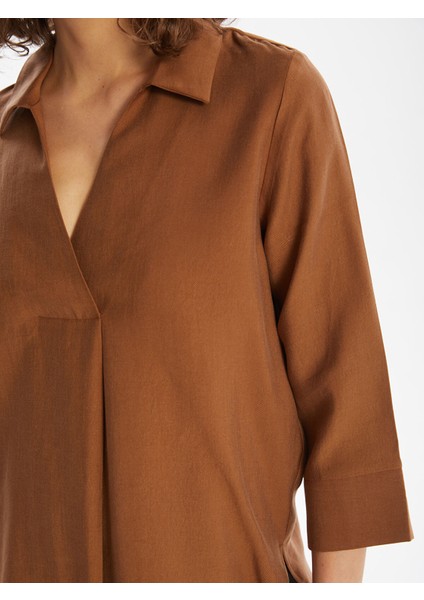 Yeni Sezon Gömlek Yaka Kadın Bluz modelleri