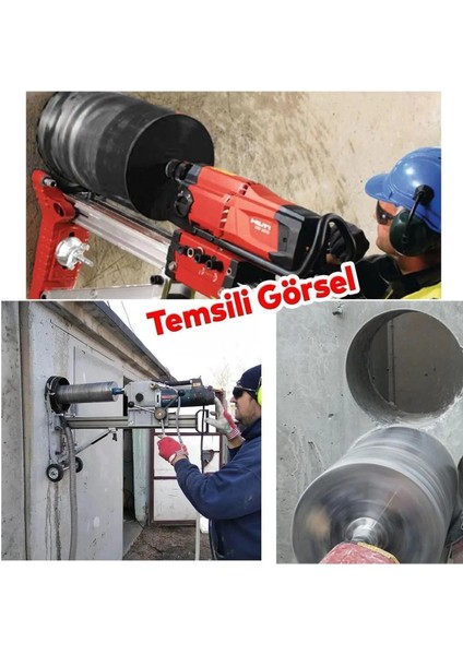 Elmas Karot Ucu 127 mm Shun Beton Zemin Duvar Delme Delik Açma Panç Aparat Uç Deprem Numune Al Test fiyatları