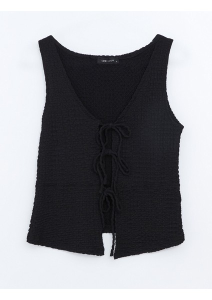 Yeni Sezon V Yaka Dokulu Kadın Bluz indirimleri