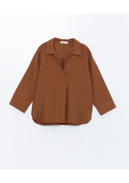 Yeni Sezon Gömlek Yaka Kadın Bluz indirimleri