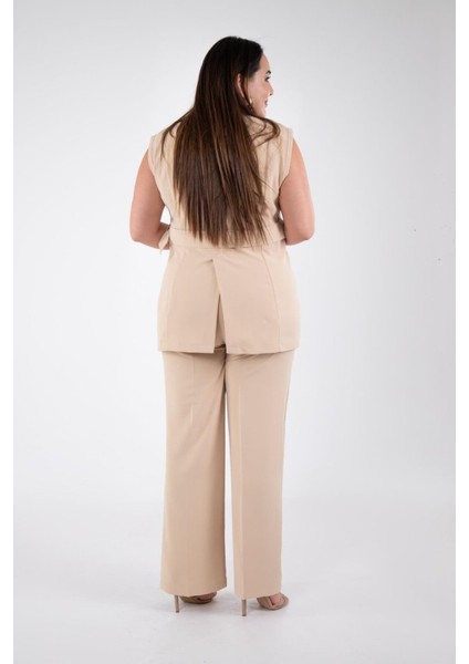 Kadın Büyük Beden Ceket & Bej Yelek fiyatları