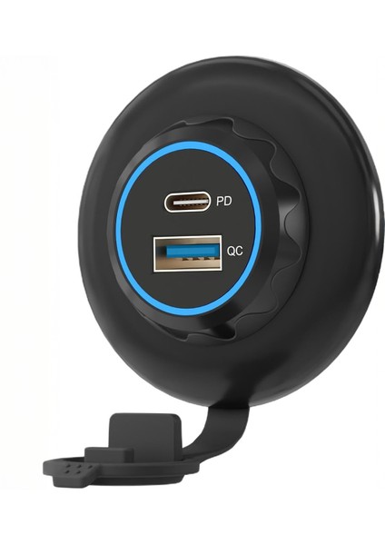 USB Car Charger - UCC-303 Qc Pd