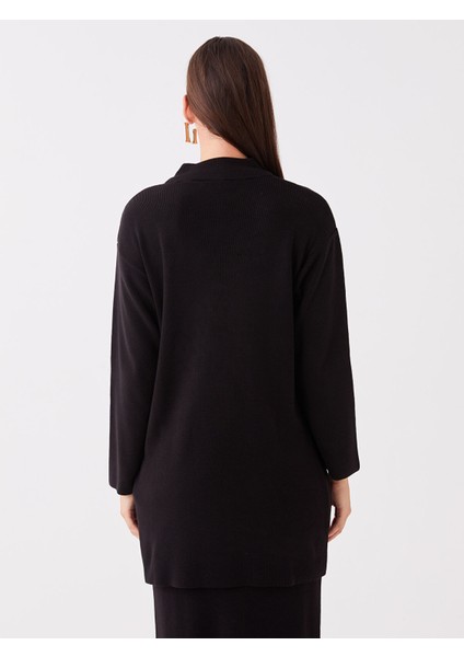 Yeni Sezon Yarım Balıkçı Yaka Oversize Kadın Triko Kazak indirimleri