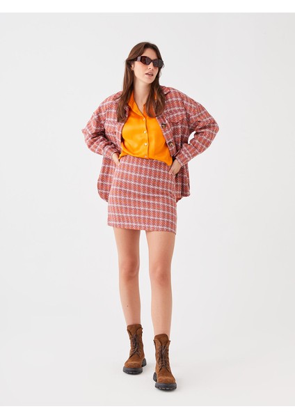 Yeni Sezon Desenli A Kesim Kadın Etek indirimleri