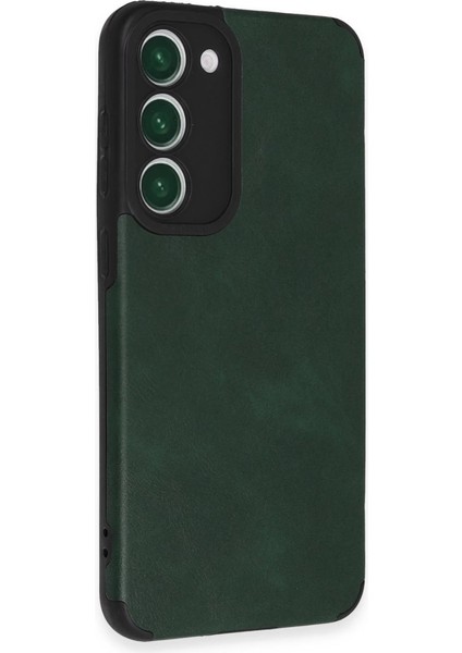 S23 Kılıf Loop Deri Silikon - Yeşil fiyatları