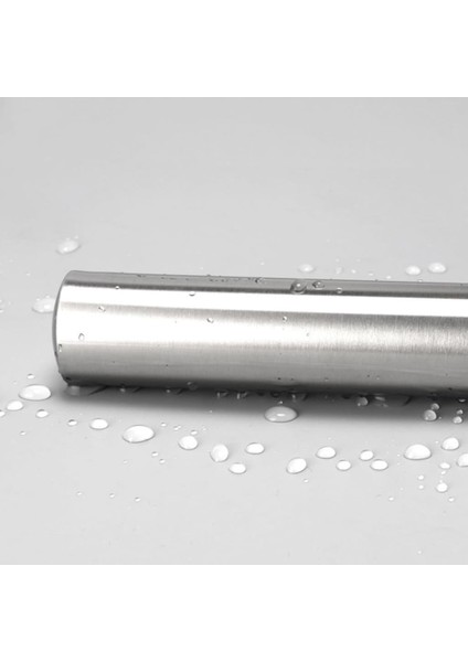 304 Kalite Paslanmaz Çelik Krom Oklava 70 cm