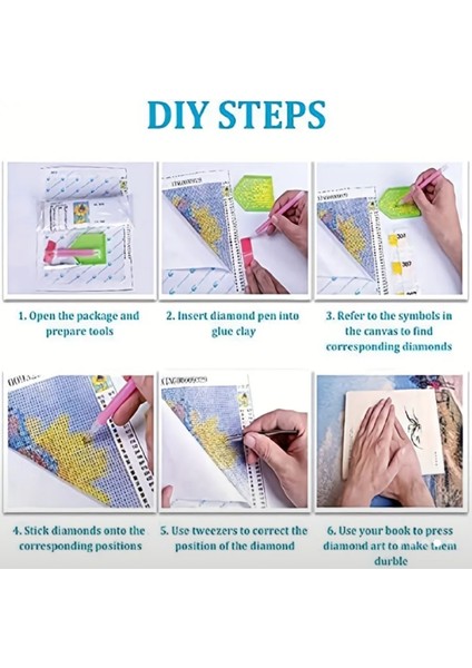 5 D Elmas Boyama 30X30 cm Kendin Yap Tablo modelleri