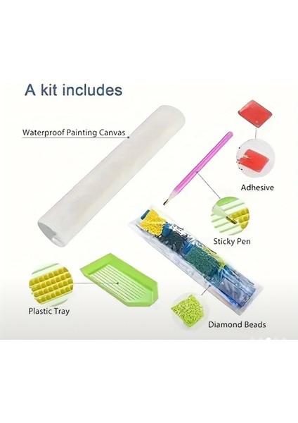 5 D Elmas Boyama 30X30 cm Kendin Yap Tablo fırsatları