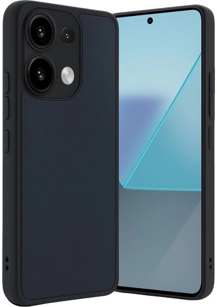 Newface Redmi Note 13 4g Kılıf Aras Deri Kapak - Lacivert